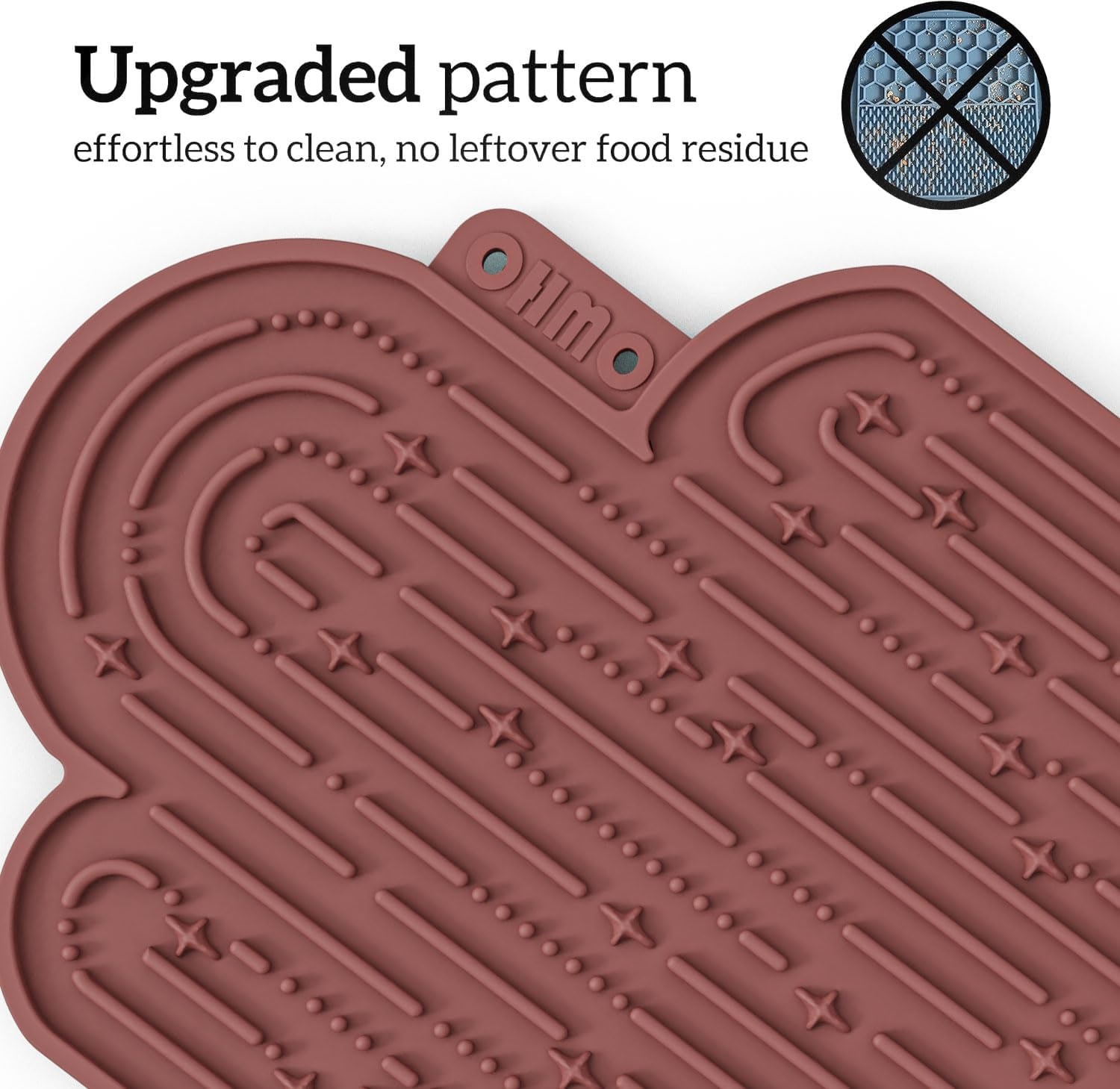 image:imageOHMOCactus Lick Mat for Dogs and Cats2 Pack Easy to Clean Pet Slow Feeder with Suction Cups Licking Pad for Anxiety Relief and Boredom ReductionCactusampLight GreenMarsCoral